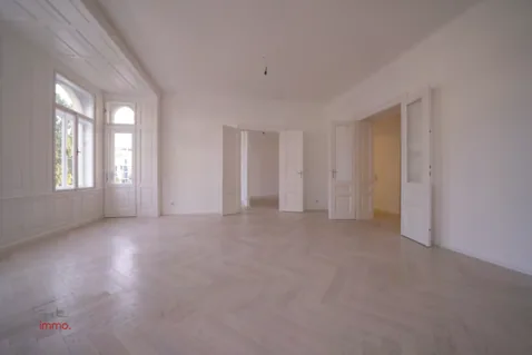 Wohnsalon mit Erker