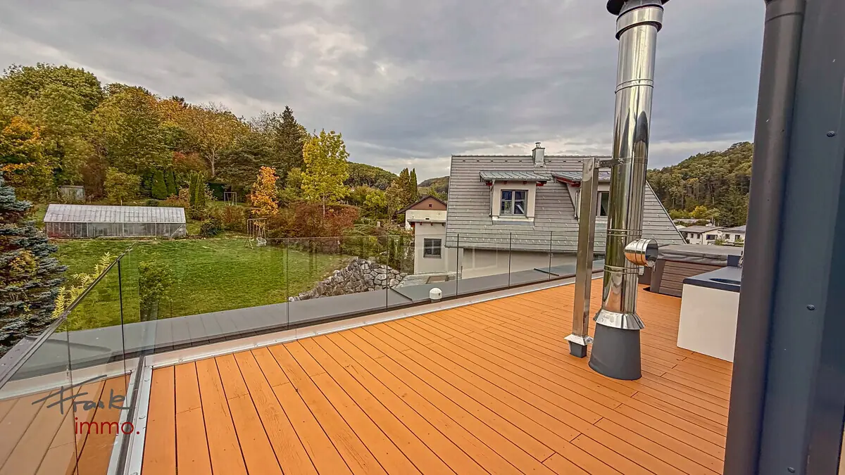 Dachterrasse mit Whirlpool