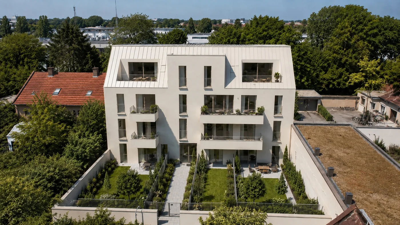 Stadtvilla Oberlaa – Ostansicht